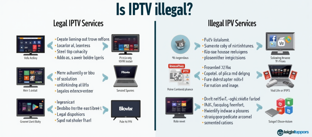 Is IPTV Illegaal? Alles wat je Moet Wete