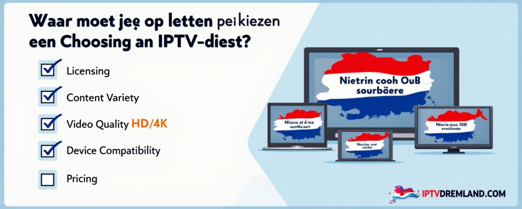 Waar moet je op letten bij het kiezen van een IPTV-dienst?Welke IPTV is het beste?