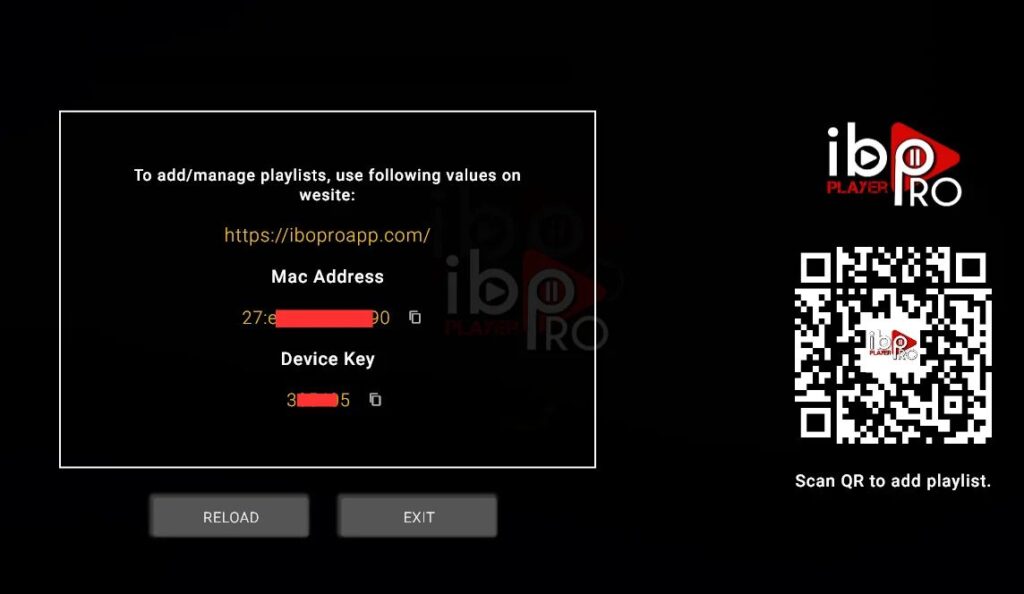 Device Key IBO Player