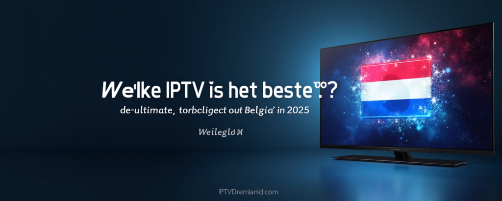 Welke IPTV is het beste? De ultieme gids voor Nederland en België in 2025