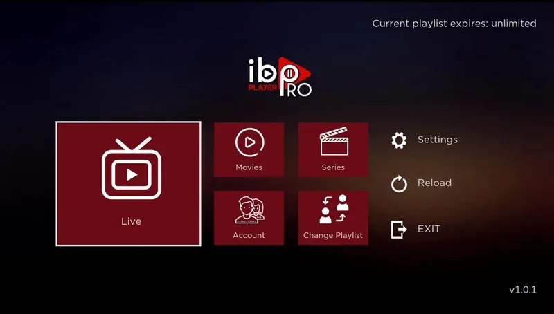  IPTV instelt op Apple-apparaten met de iBO Pro Player