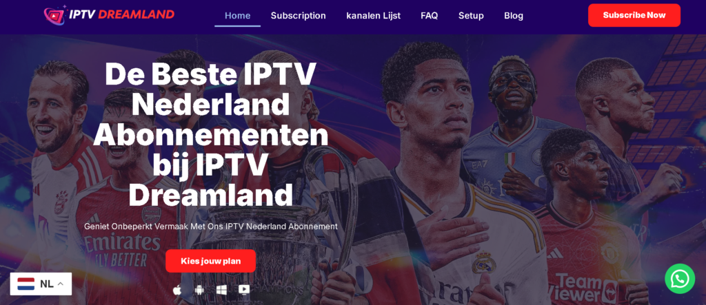 IPTVDreamland.com – De beste IPTV aanbieder van Nederland